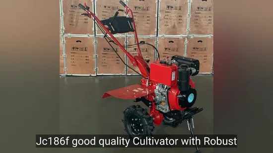 Jc186f Versatile Weeder with 3600r/Min Speed and Electric Start Tiller 
