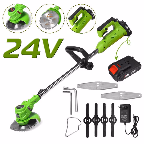 Rechargeable Small Household Folding Electric Lawn Mower Multi