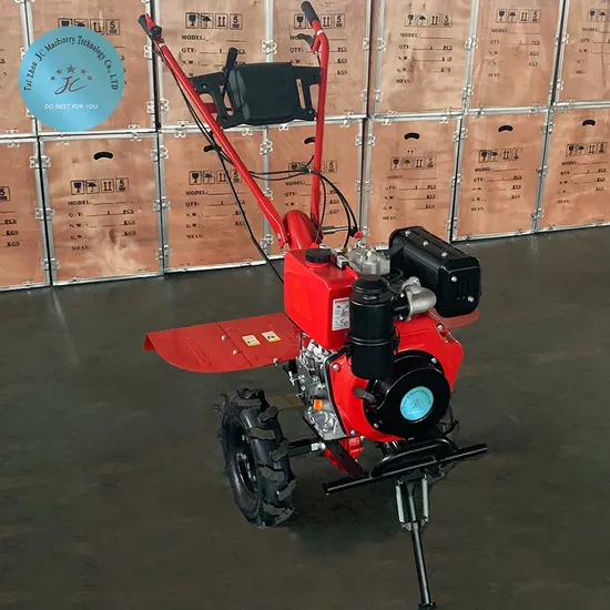 Jc186f Walking Tractor Cultivators Diesel Power Weeders Farm Equipment Tiller 