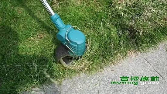 High Power Household Lawn Mower Rechargeable Electric Lithium Hand Wheel Weeder 